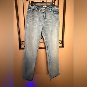 Kut from the Kloth Light Blue Straight Leg Jeans